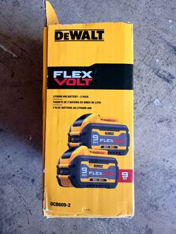 9AH DeWalt batteries 2-pack