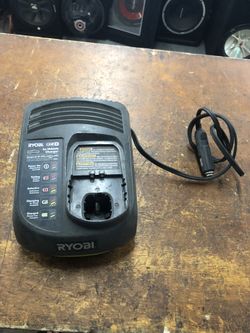 Ryobi 18 volt car charger