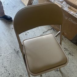 Cushioned Folding Chairs! High Quality Steel.$14