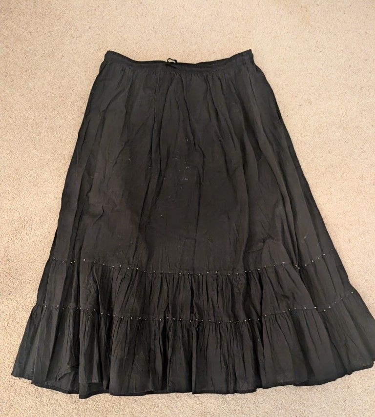 Black Maxi Skirt