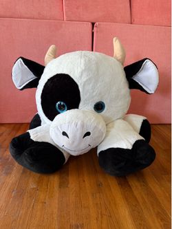 Large Plush Cow Stuffed Animal – Super Soft! 🐄