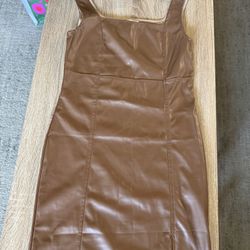 New Pleather Dress