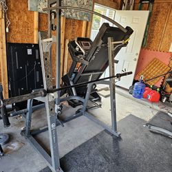 Weight Rack Pulley System 