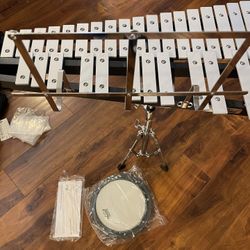 Pearl Pk-900 Percussion Kit With Bag & Stand  Xylophone 