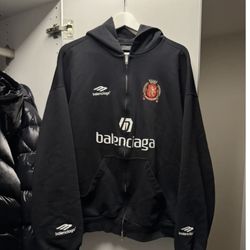 Balenci Shanghai Zip Up Hoodie