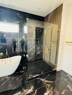 Shower Glass Door Frameless