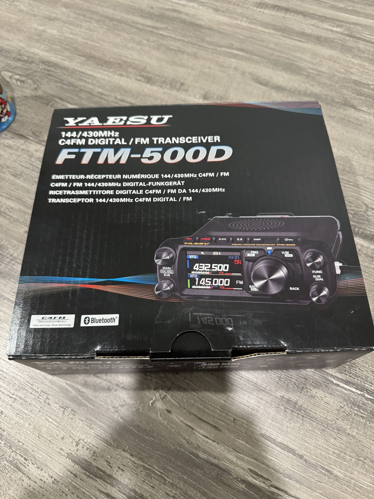 Yaesu FTM-500DR Dual band HAM Radio US Spec C4FM Icom Allinco Kenwood