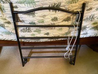 Electric Towel Warmer Rack, 5 Bars, Bronze