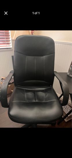 Leather office chair