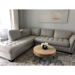 Section Sofa For Living Room L-92x72 Inch 
