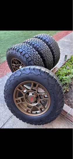 TRD wheels and tires new rims used tires