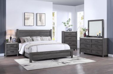 Queen 4 Pc Mattress Not Included