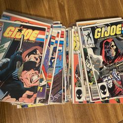 Gijoe Marvel Comics Lot 33 Books 