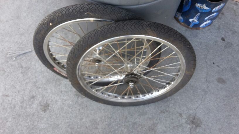Old school bmx Mongoose pro class rims