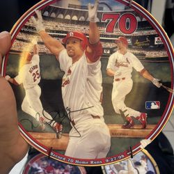 Collectible sports plates $30 each