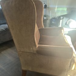Two brown Antique Chairs!!
