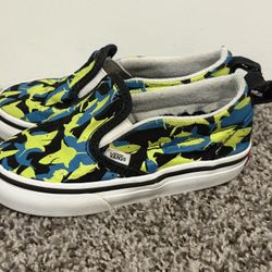 Vans Classic Slip On Toddler Sneaker Size 7.5c