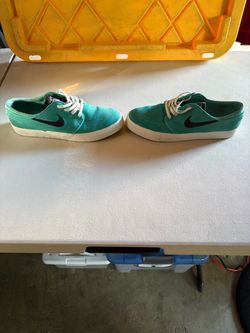 Nike SB Stefan Janoski Teal Skate Shoes Good Condition $20