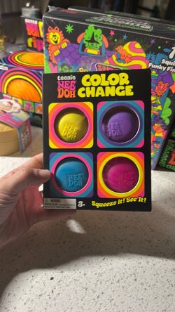 Teenie NeeDoh Color Change 4-Pack