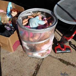 Lot Of Girls Toys, Babies, Plushies Etc 
