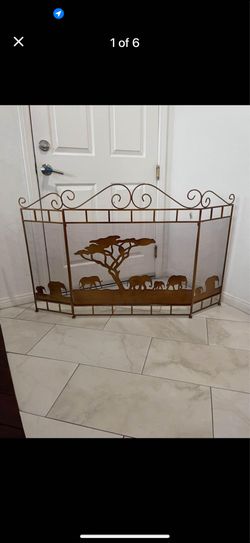 Fireplace Screen Protector $25