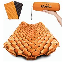 Ultralight Inflatable Camping Sleeping Pad w Pump Bag Lightweight Backpacking