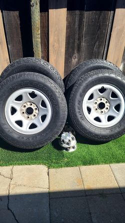 Rines 17'para chevy 6lugs con llantas usadas