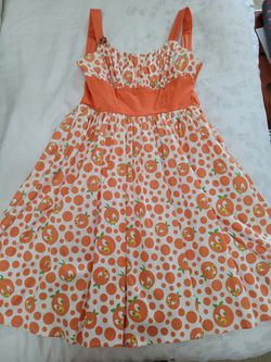 Disneys Orange Bird Sundress Sz S