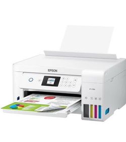 Epson EcoTank ET-2760 Wireless Color All-in-One Cartridge-Free Supertank Printer with Scanner and Copier(the ink not included)