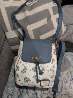 Loungefly Disney Lilo & Stitch Paradise Floral convertible mini backpack