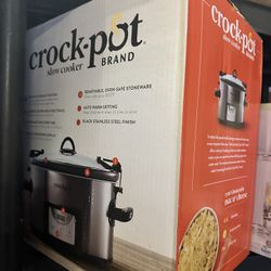 New crockpot 7qt Programmable Slow