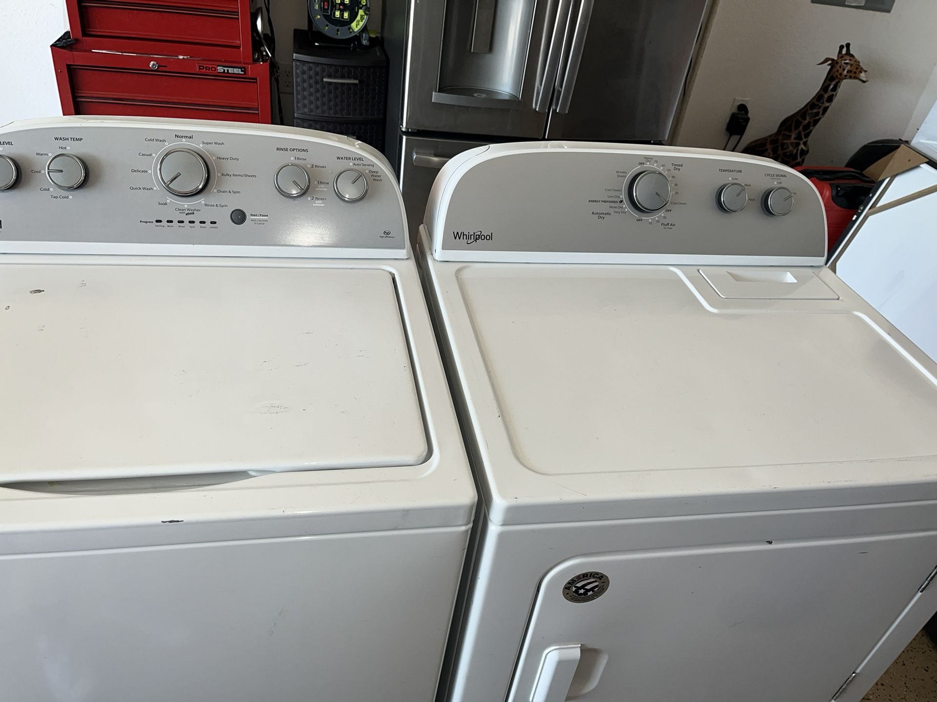 Washer & Dryer Combo
