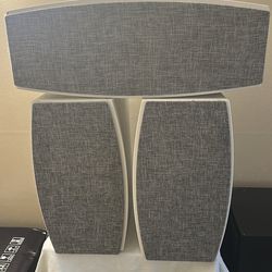 Jamo Surround Speakers Left Right and Center.