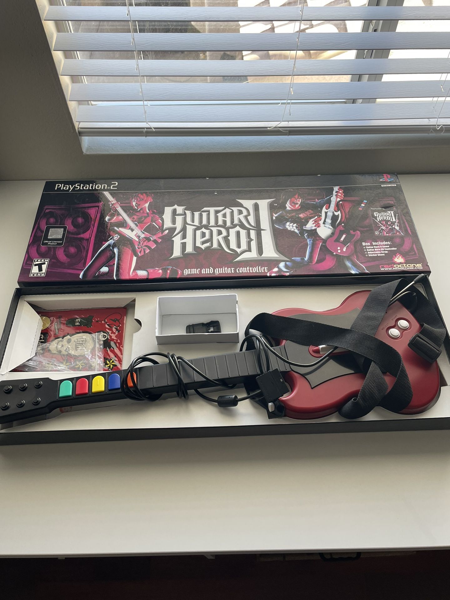 PS2 Guitar Hero 2 Controller