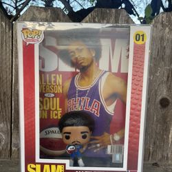 Funko Pop SLAM Magazine Covers Allen Iverson Brand New 