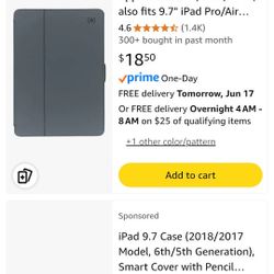 6 Gen iPad Case $10