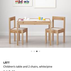 Kids Chair Table
