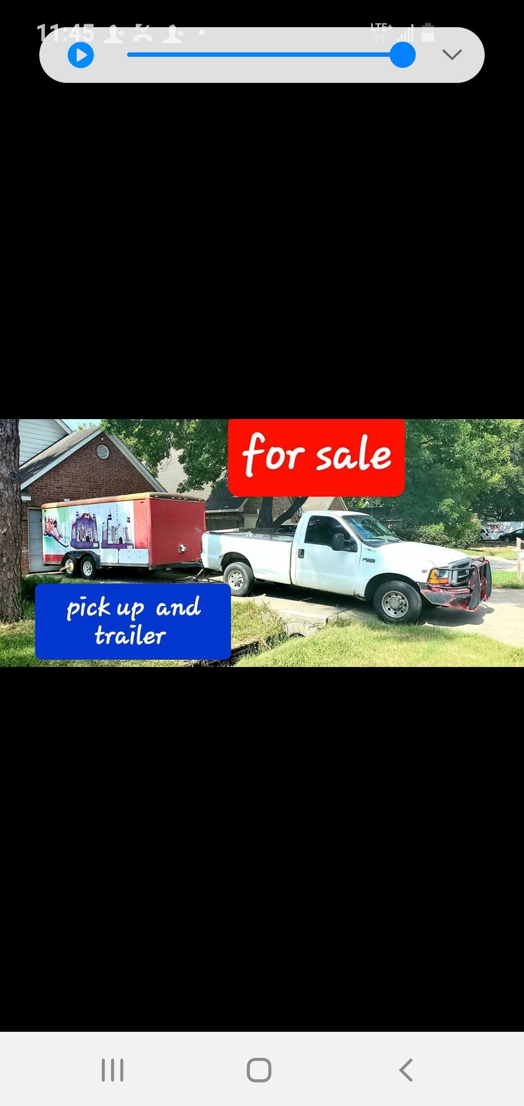 4.600 truck and enclosed trailer