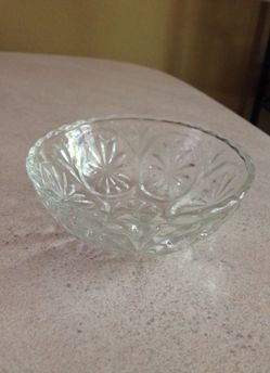 Small glass dish