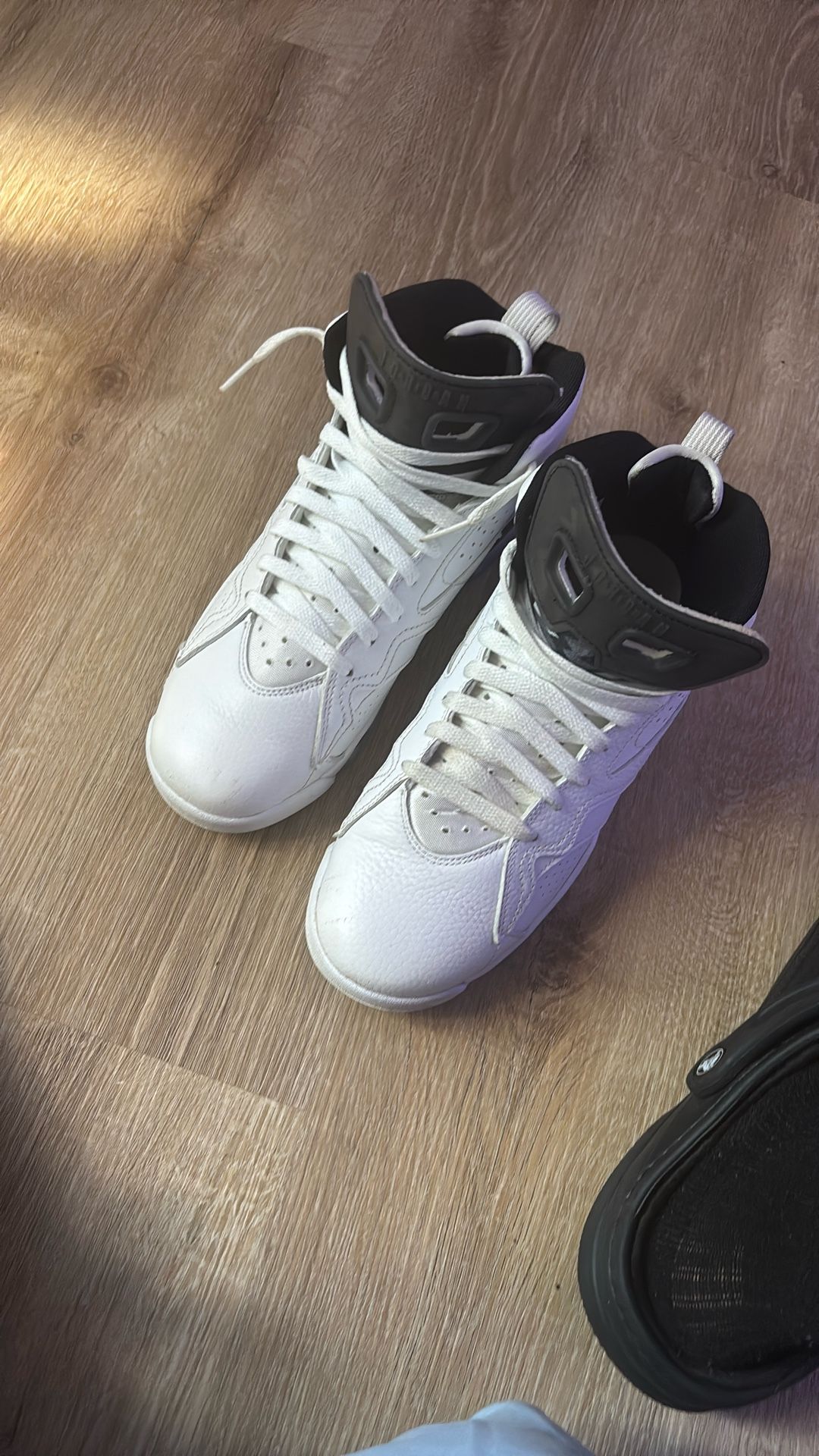 Used Black & White Jordan Mvp
