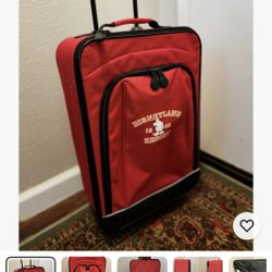 Disneyland 1955 Rolling Carry-on  22 " Suitcase. 