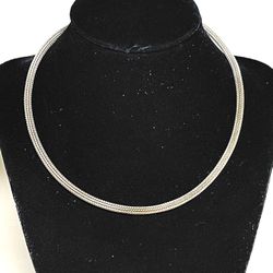 Quality Italian Sterling Rope Necklace 