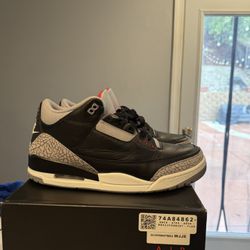 Jordan 3 Black Cement (Size 13)