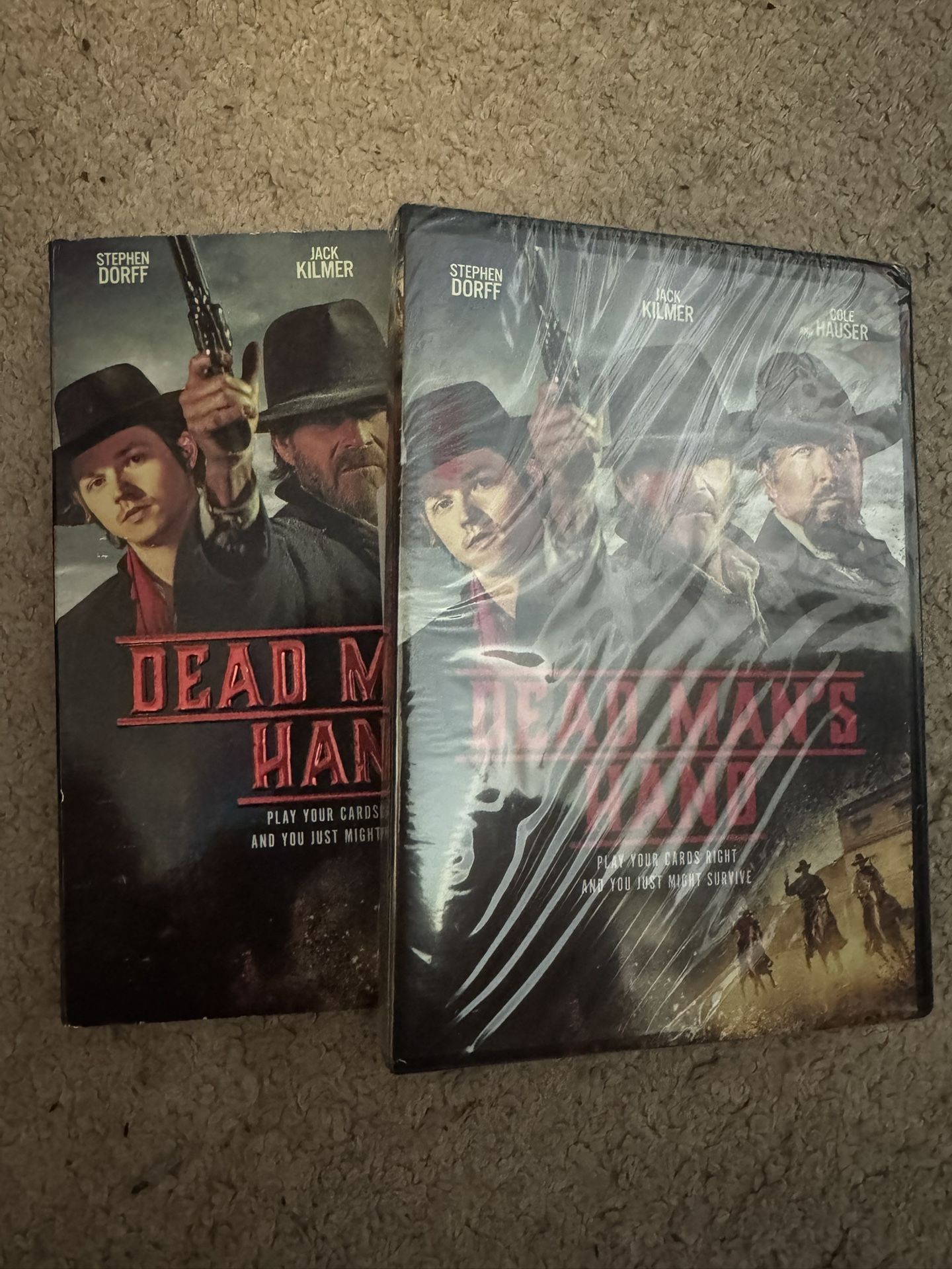 New! Dead Man’s Hand (DVD 2023) Sealed W/Slip Ships FREE Play Your Cards Right!