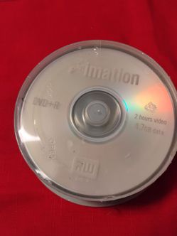 IMATION 25 DVD+R DISCS SEALED