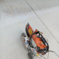 Stihl Ts420  Hot saw & Stihl Cutquik Cart