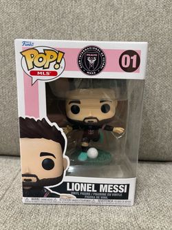 Inter Miami FC soccer Lionel Messi Funko Pop