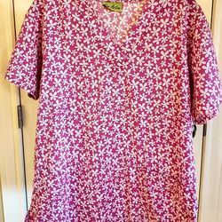 Pro Active Scrub Top size Woman's Small to Medium 