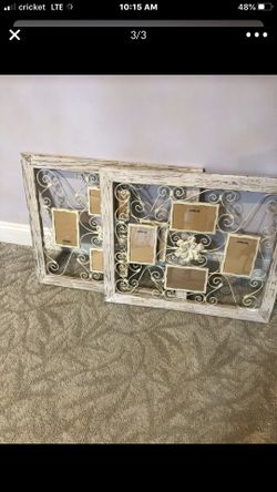Set of 2 Pier one frames for four 4x6 pictures