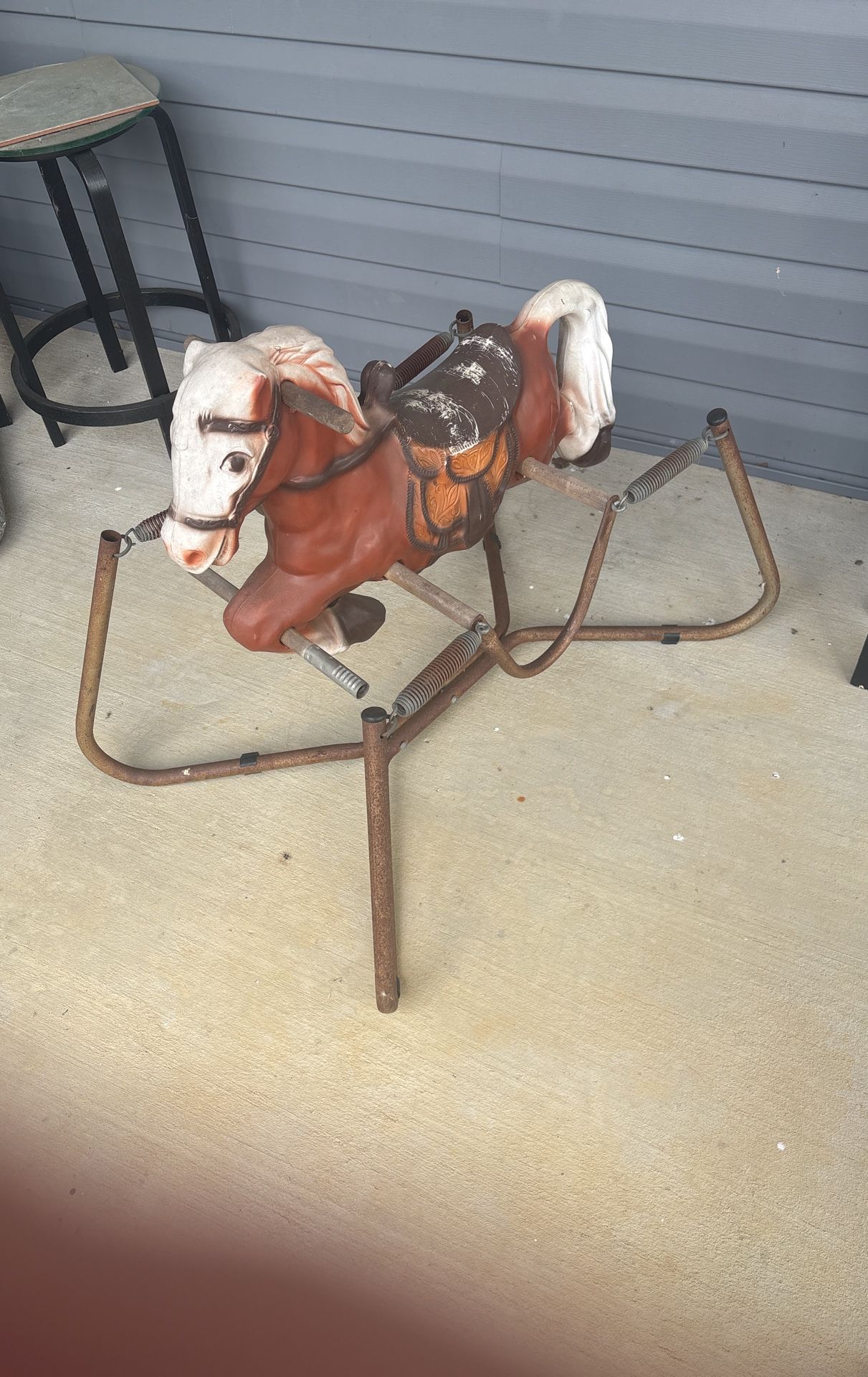 Rustic Rocking Horse